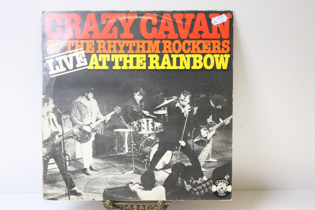 Crazy Cavan n The Rhythm Rockers Live at The Rainbow Lp-levy