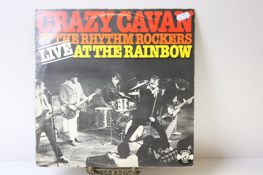 Crazy Cavan n The Rhythm Rockers Live at The Rainbow Lp-levy