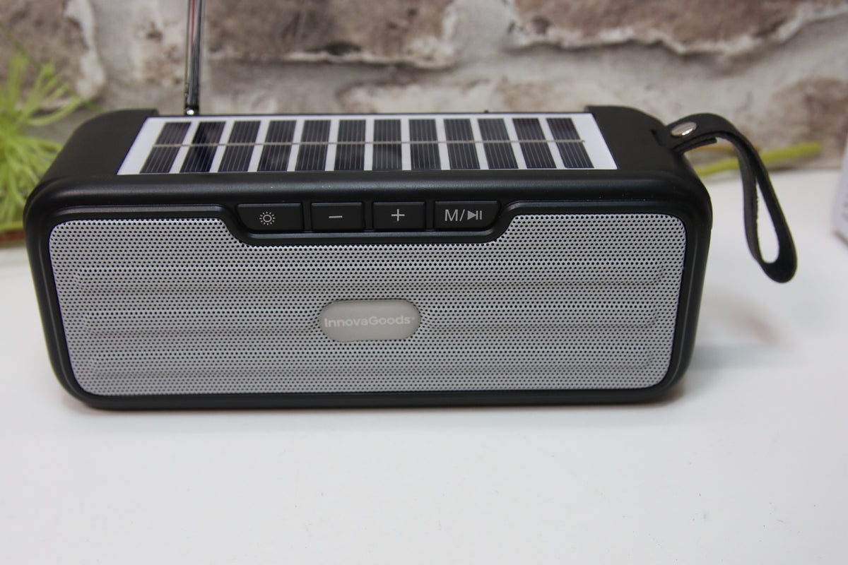 Aurinkolataus Bluetooth kaiutin