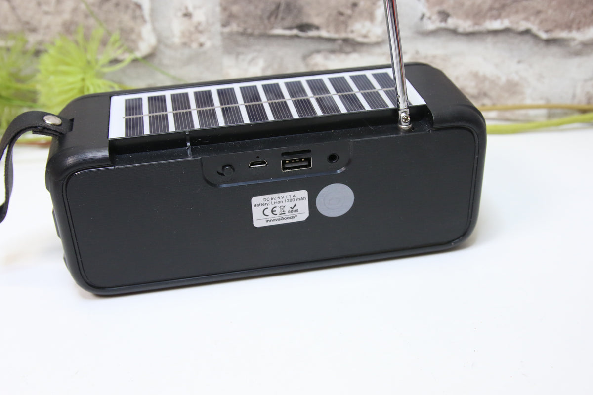 Aurinkolataus Bluetooth kaiutin