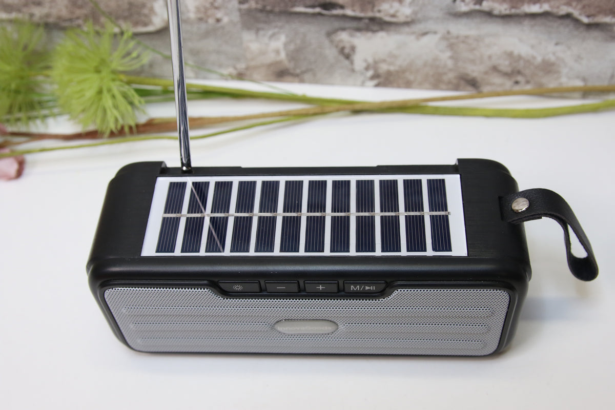 Aurinkolataus Bluetooth kaiutin