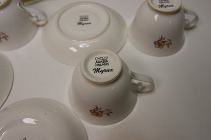 Arabia Myrna kahvikupit 3kpl Olga Osol
