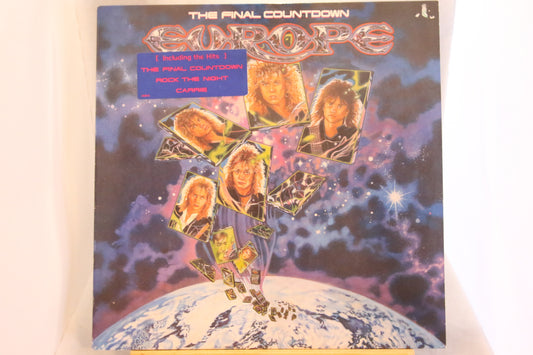 Europe The Final Countdown Lp-levy