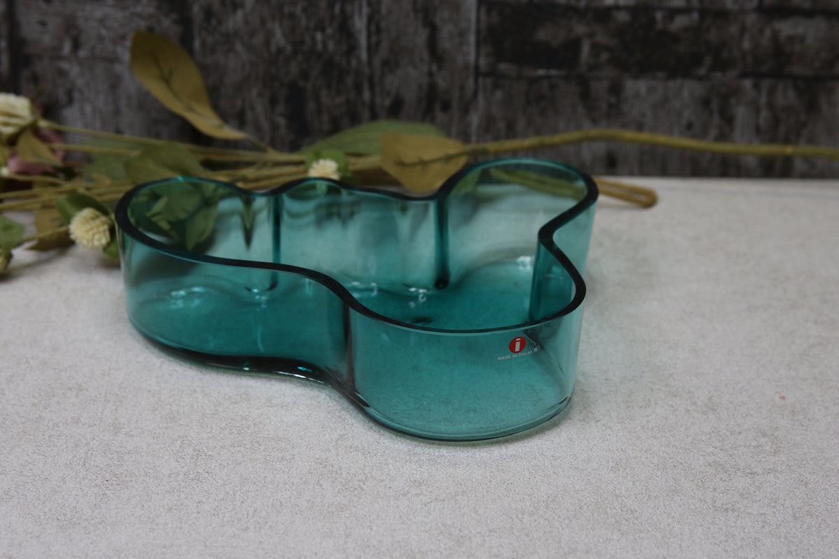Iittala Aalto malja turkoosi  Alvar Aalto