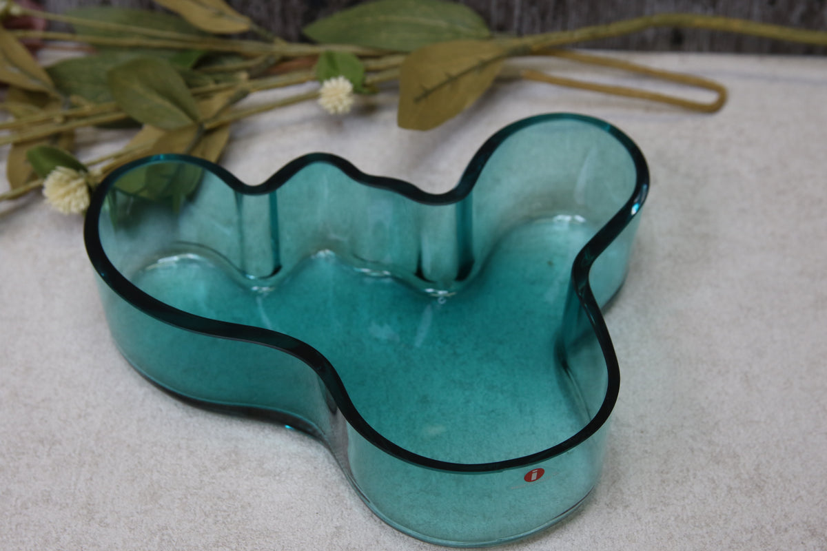 Iittala Aalto malja turkoosi  Alvar Aalto