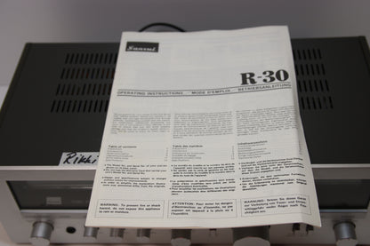 Sansui R30 Vahvistin Viallinen