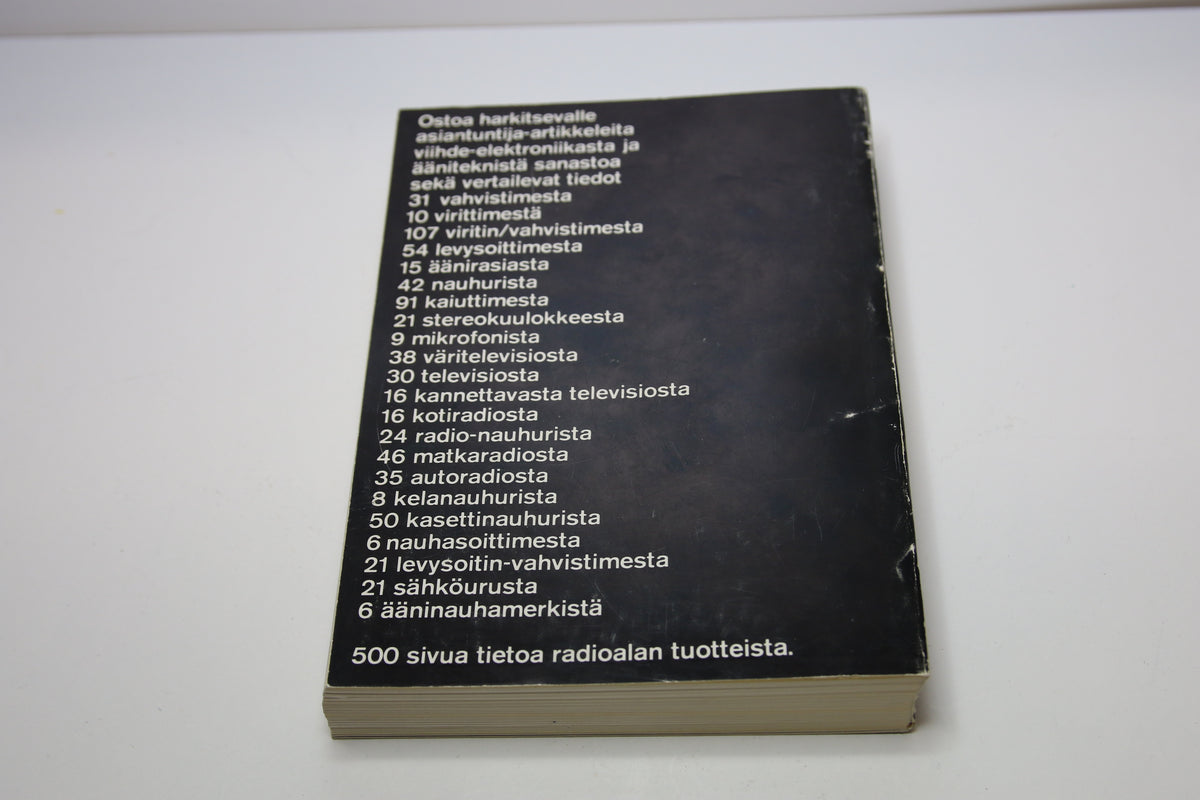 Valintaopas/kirja viihde-elektroniikanostajalle
