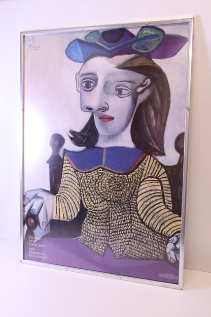 "Pablo Picasso" Näyttelyjuliste Keltainen villapaita