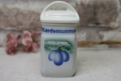 Arabia Luumu Kardemumma purkki Thure Öhberg