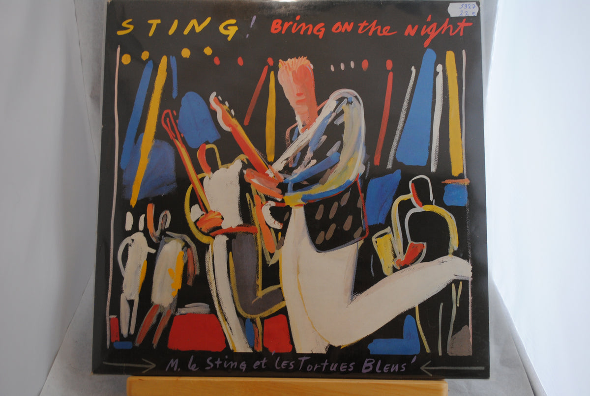 Sting Bringon the Night Tupla Lp-levy