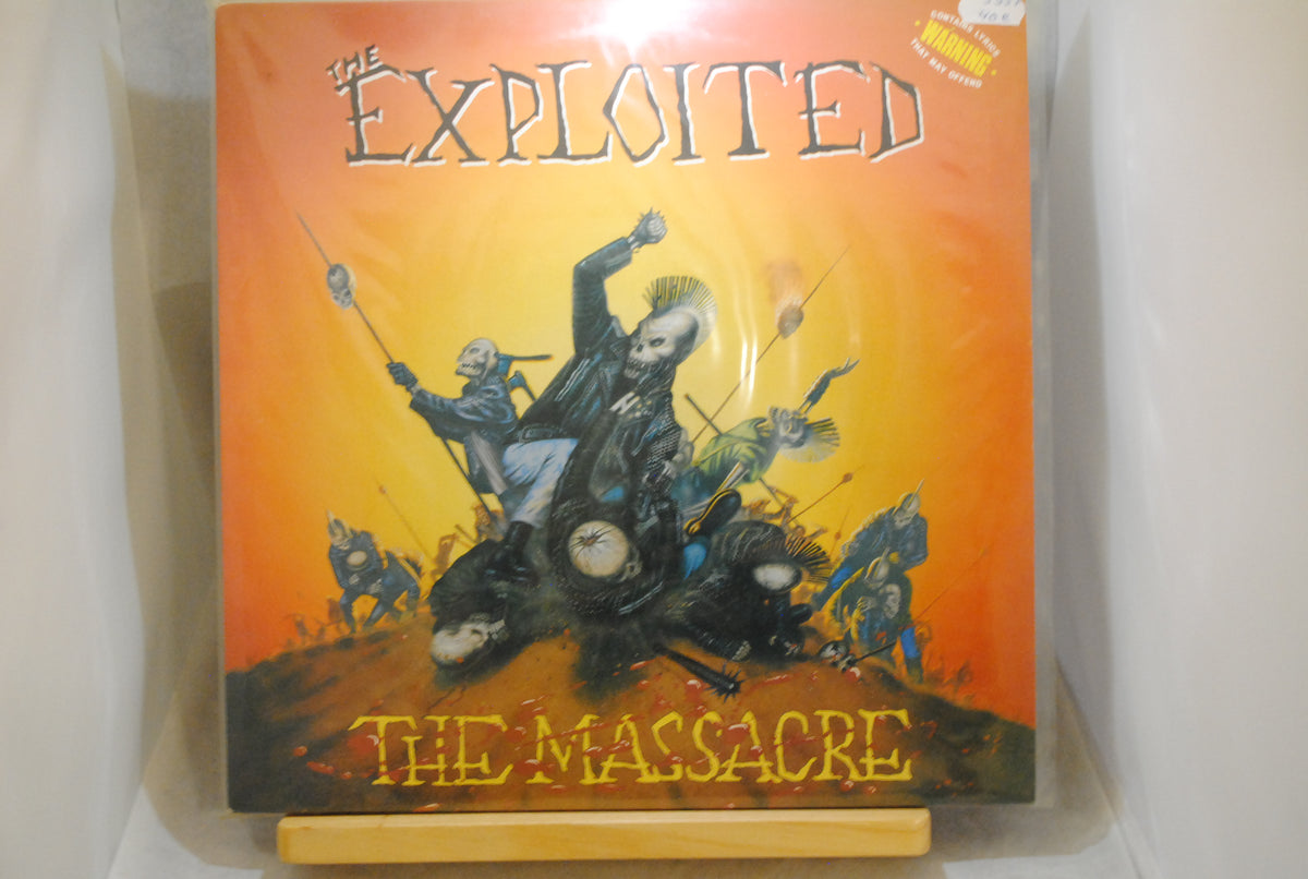 The Exploited thr Massacre Tupla Lp-levy