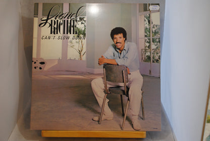 Lionel Richie Can´t Slow Down Lp-levy