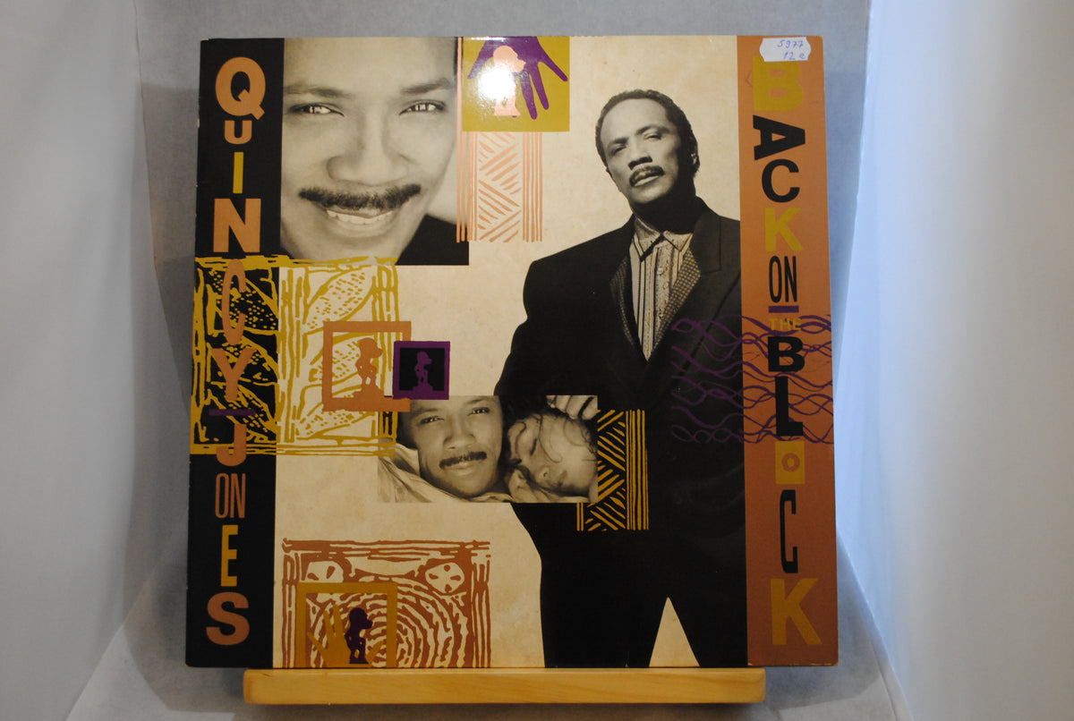 Quincy Jones Baak on the Block Lp-levy