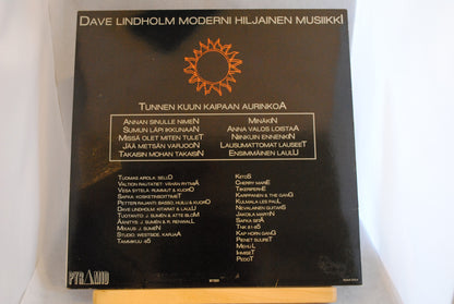 Dave Lindholm Moderni Hiljainen Musiikki Lp-levy