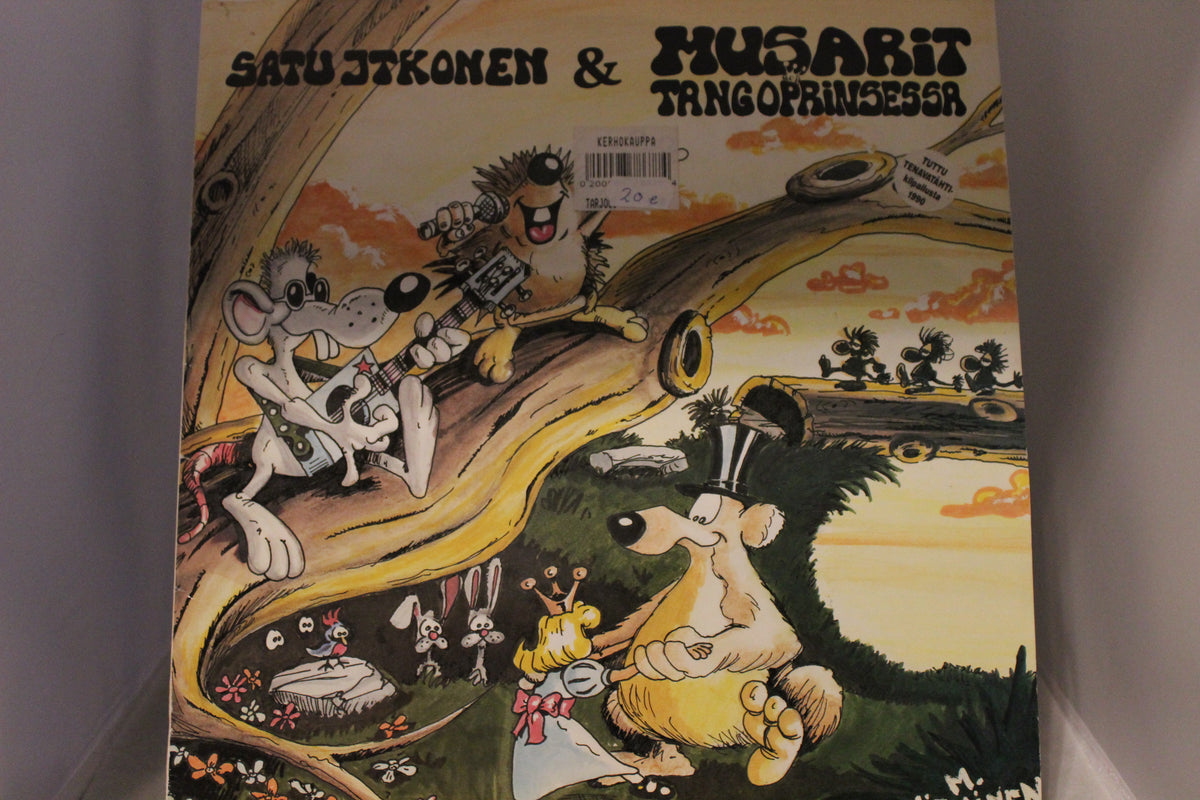 Satu Ilkonen& Musakat. Tango prinsessa lp-levy