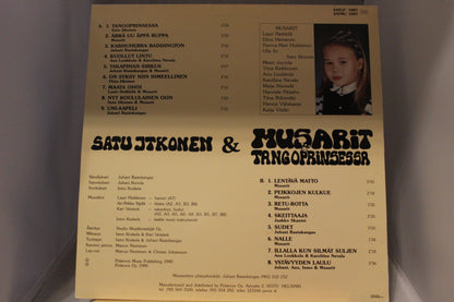 Satu Ilkonen& Musakat. Tango prinsessa lp-levy