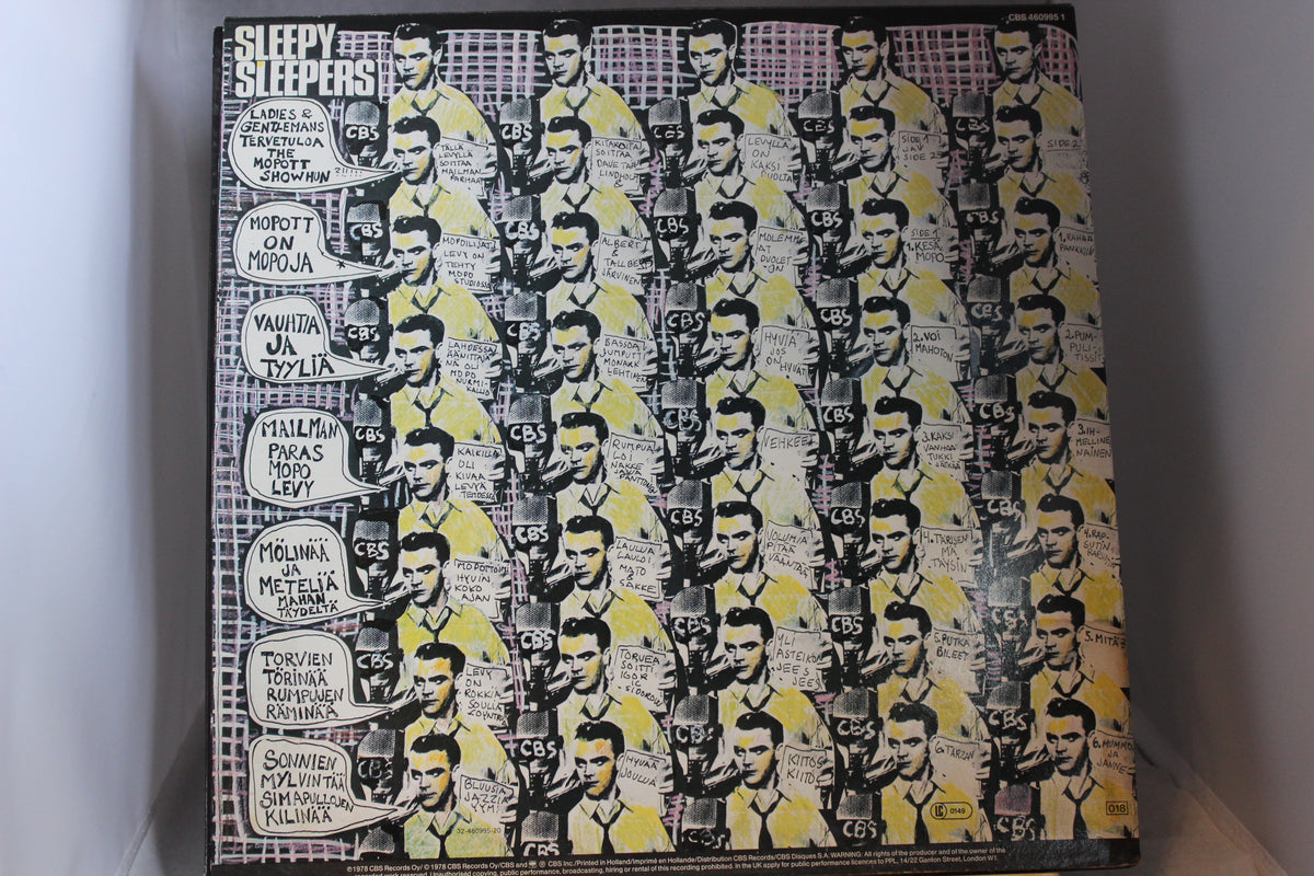 Sleepy Sleepers The mopott show lp-levy