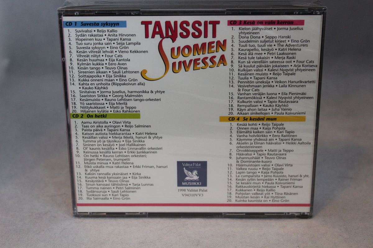 Tanssit suomen suvessa 4 cd boxi