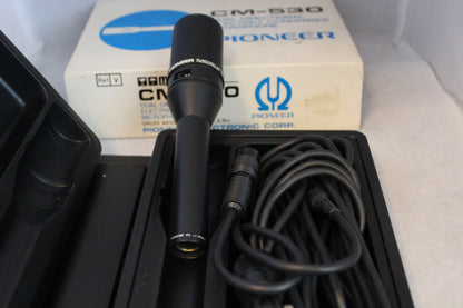 Pioneer cm530 kondensaattori mikrofoni