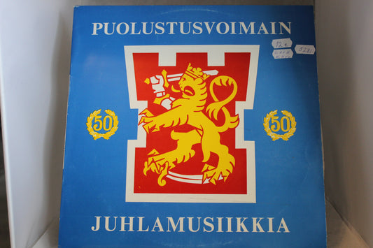 Puolustusvoimain Juhlsmusiikkia 50v lp-levy