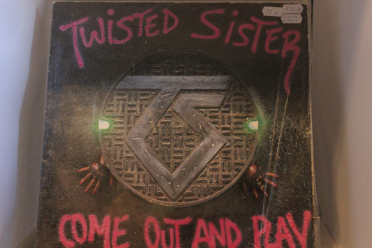 Twisted sister Gome out and play lp-levy