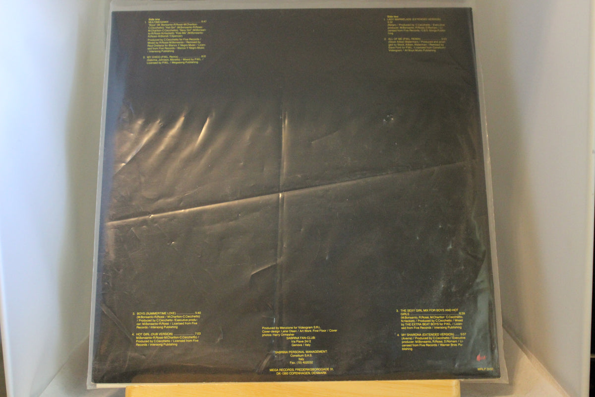 Sabrina kuva lp-levy