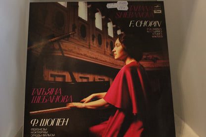 Tatiana Shebanova F Chopin lp-levy