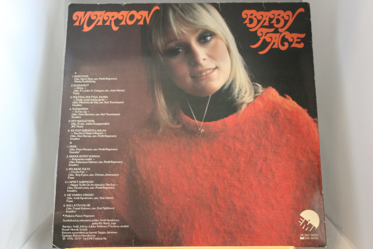 Marion Baby face lp-levy