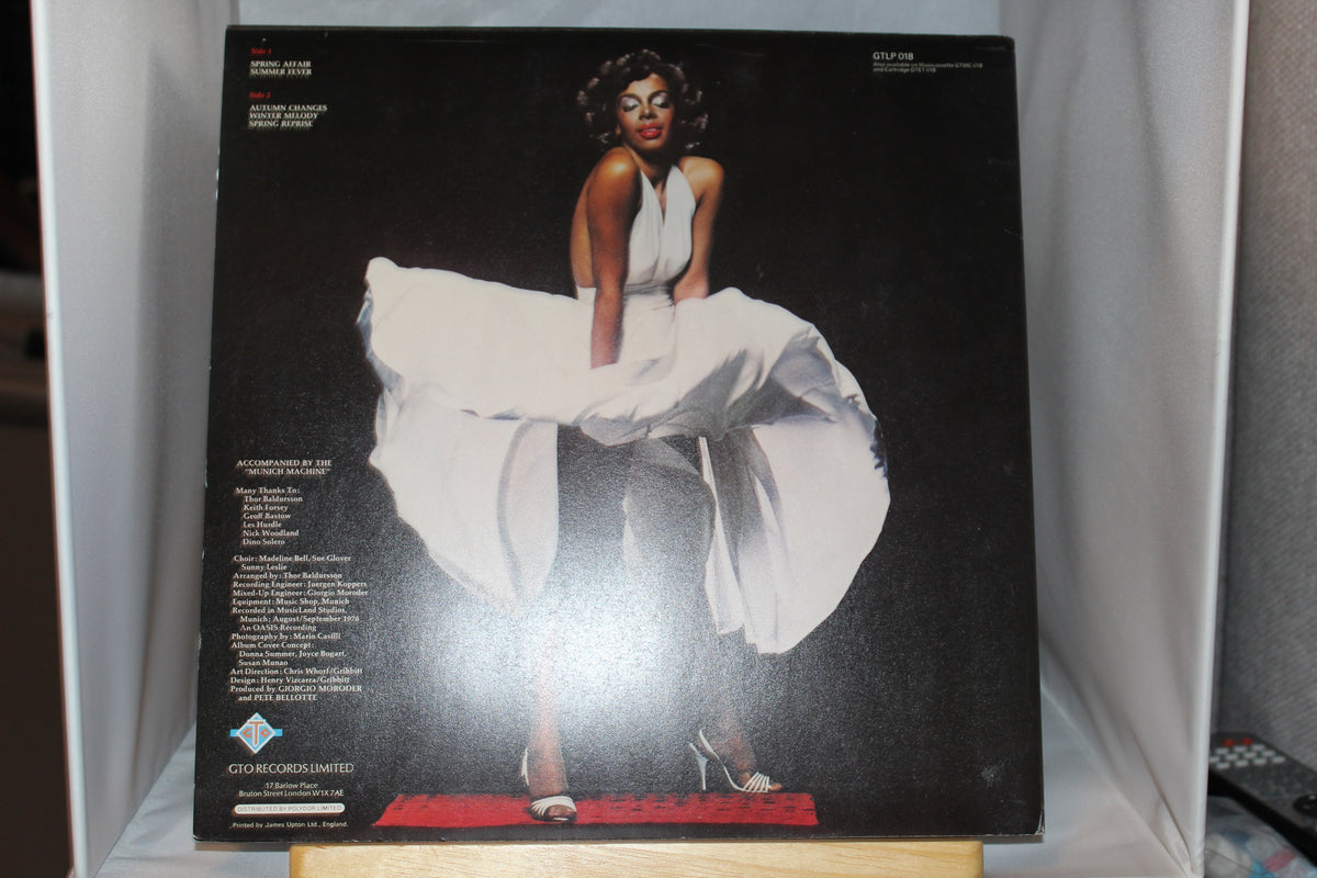 Donna Summer Four seasons of love lp-levy