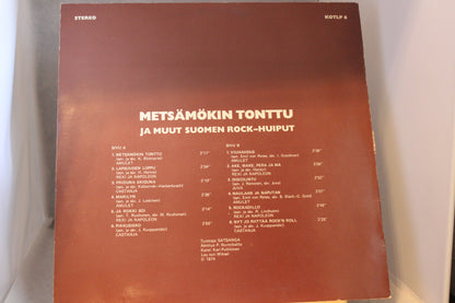 Metsämökin tonttu ja muut Suomen rock-huiput lp-levy