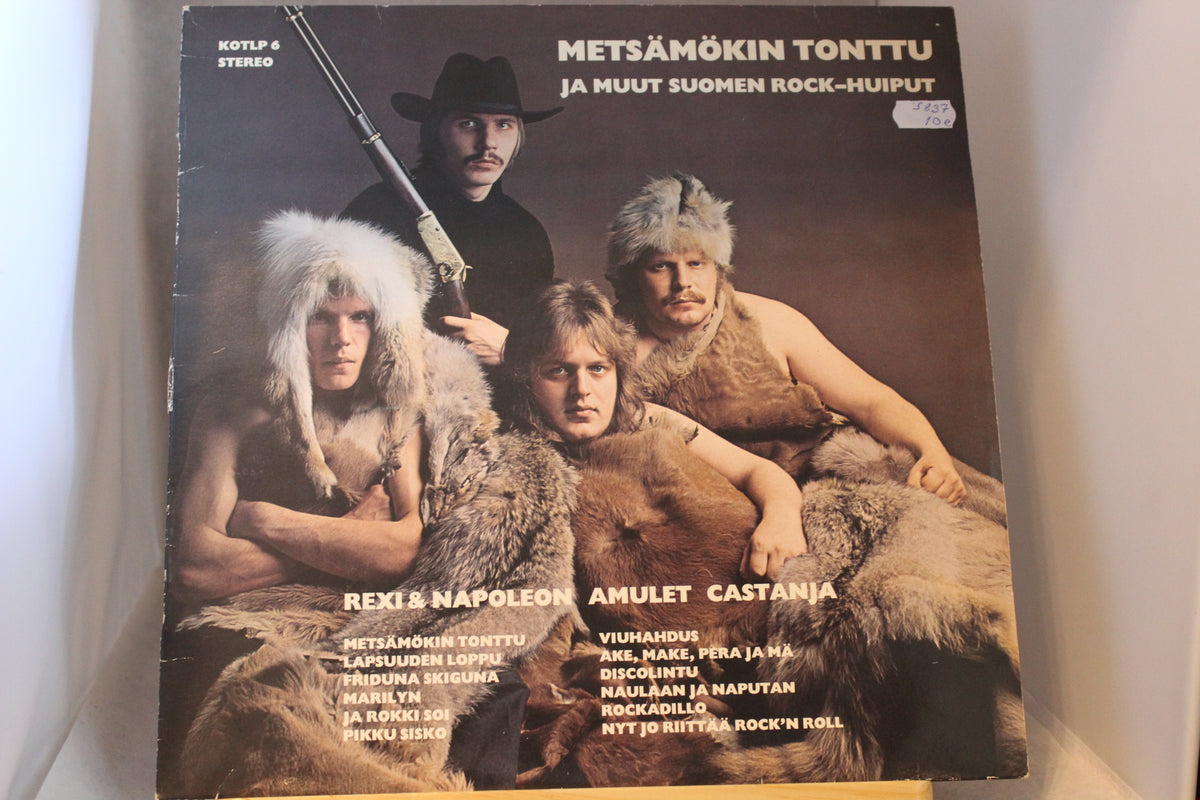 Metsämökin tonttu ja muut Suomen rock-huiput lp-levy
