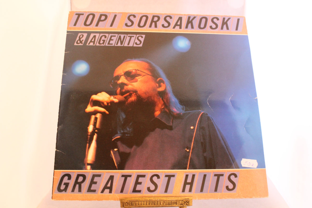 Topi Sorsakoski Greatest hits Lp-levy