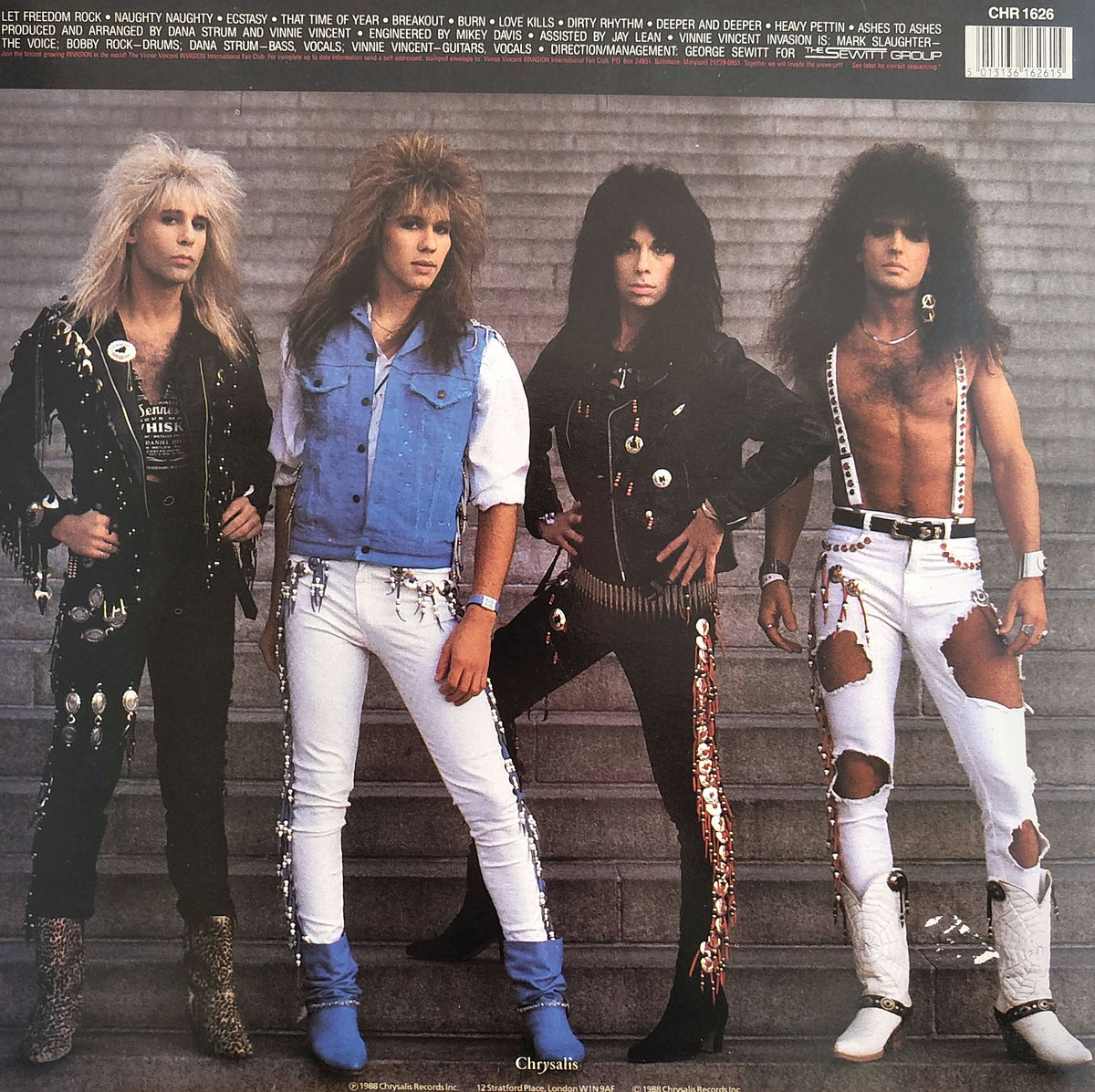 Yngwie J Malmsteens Rising Force Odyssey Lp-levy