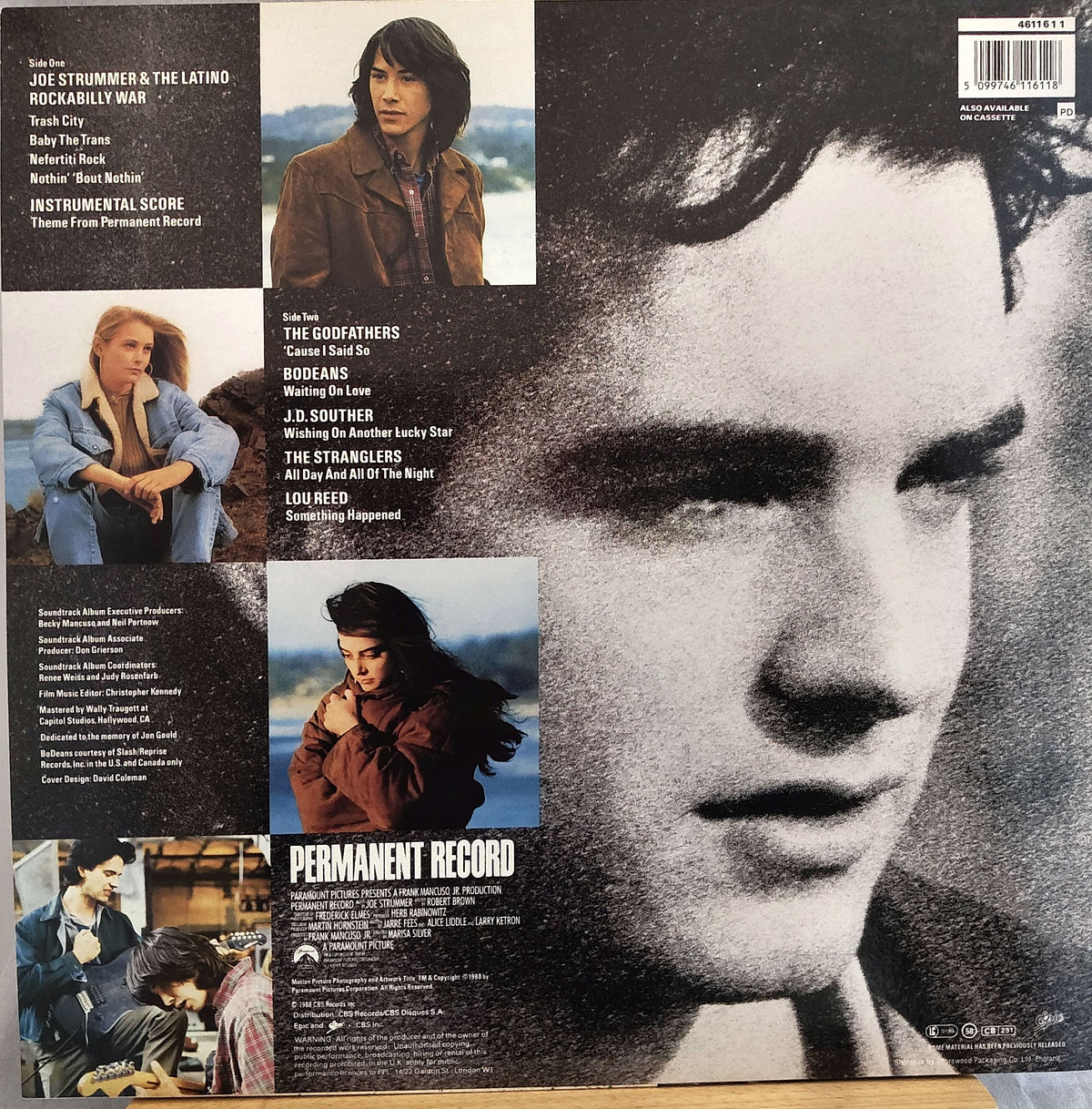 Pernament Record Music From the Original Motion Lp-levy