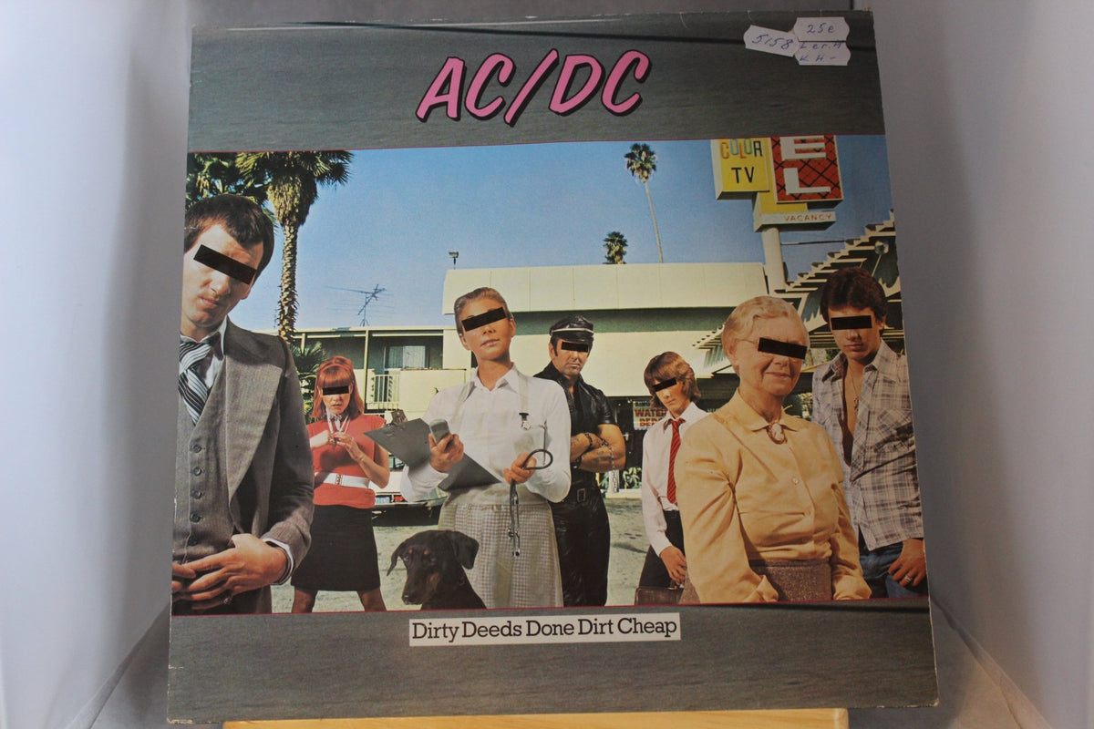 Ac - dc Dirty deeds dirt cheap lp - levy - Asadon AarteetLp - levyt