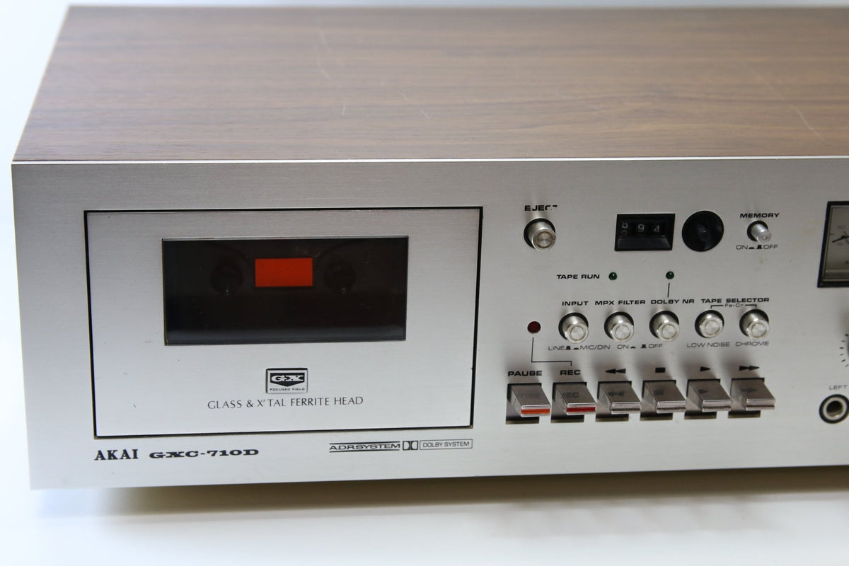 Akai GXC - 710 D Kasettidekki - Asadon AarteetDekit
