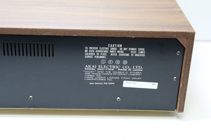Akai GXC - 710 D Kasettidekki - Asadon AarteetDekit