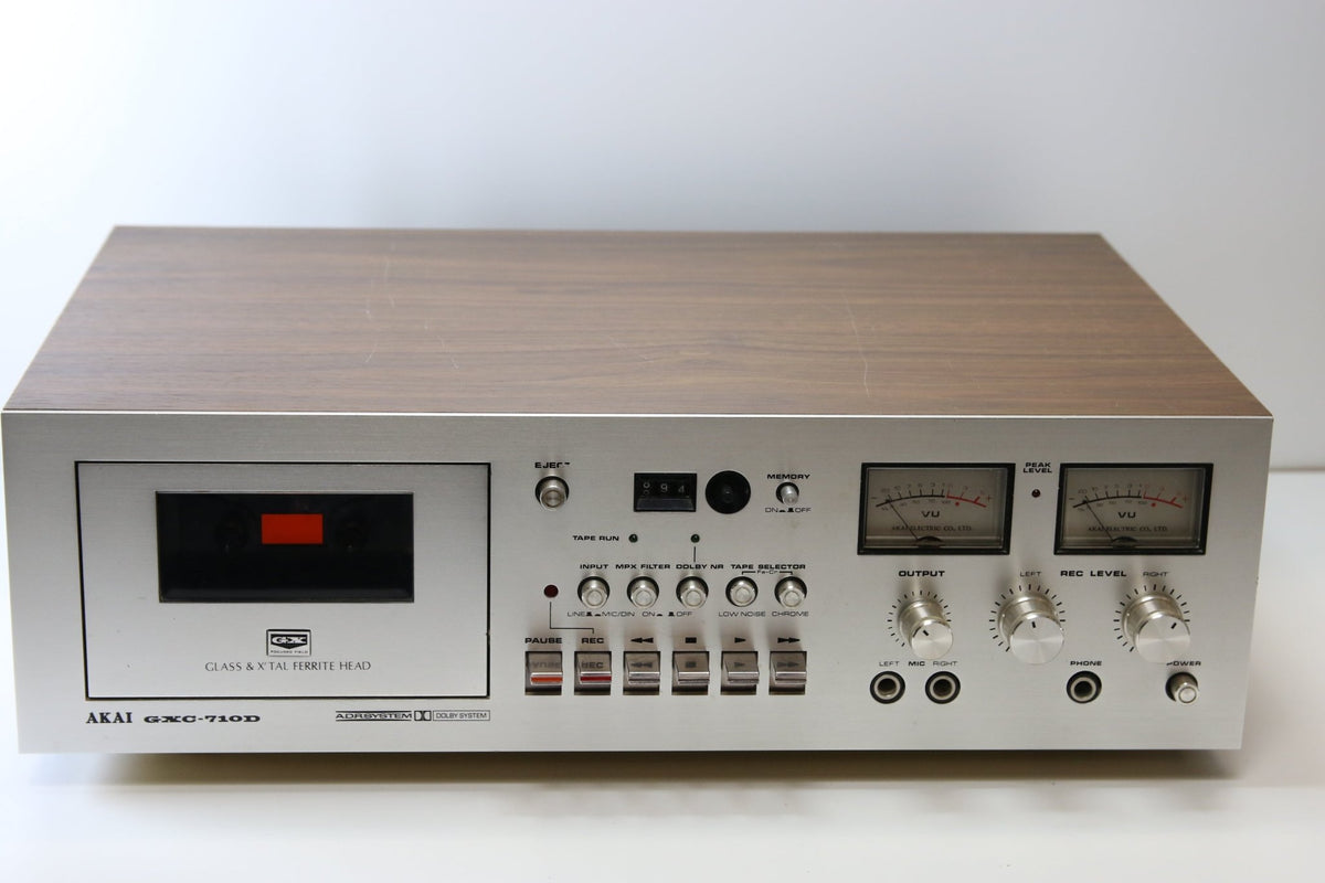 Akai GXC - 710 D Kasettidekki - Asadon AarteetDekit