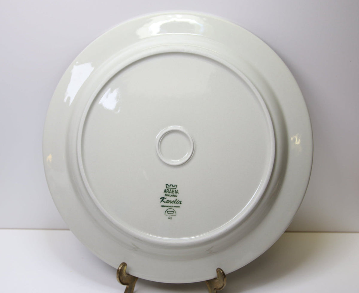 Arabia Karelia iso tarjoilulautanen Anja Jaatinen - Winqvist - Asadon AarteetTarjoiluvadit