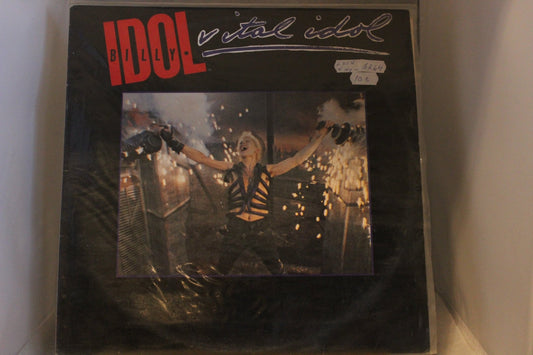 Billy idol Vital Idol lp - levy - Asadon AarteetLp - levyt