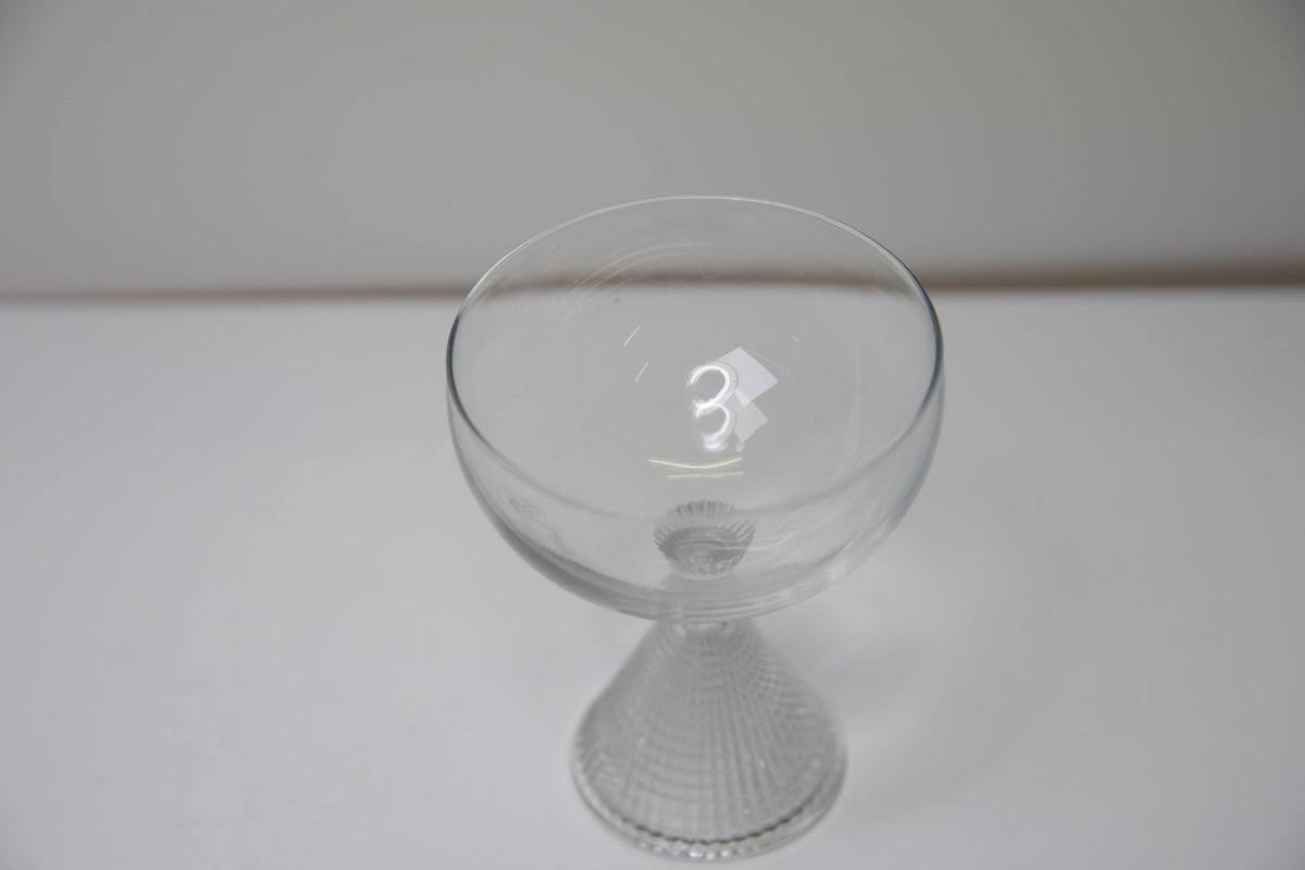 Iittala Briljant lasi Tapio Wirkkala - Asadon AarteetJalalliset lasit