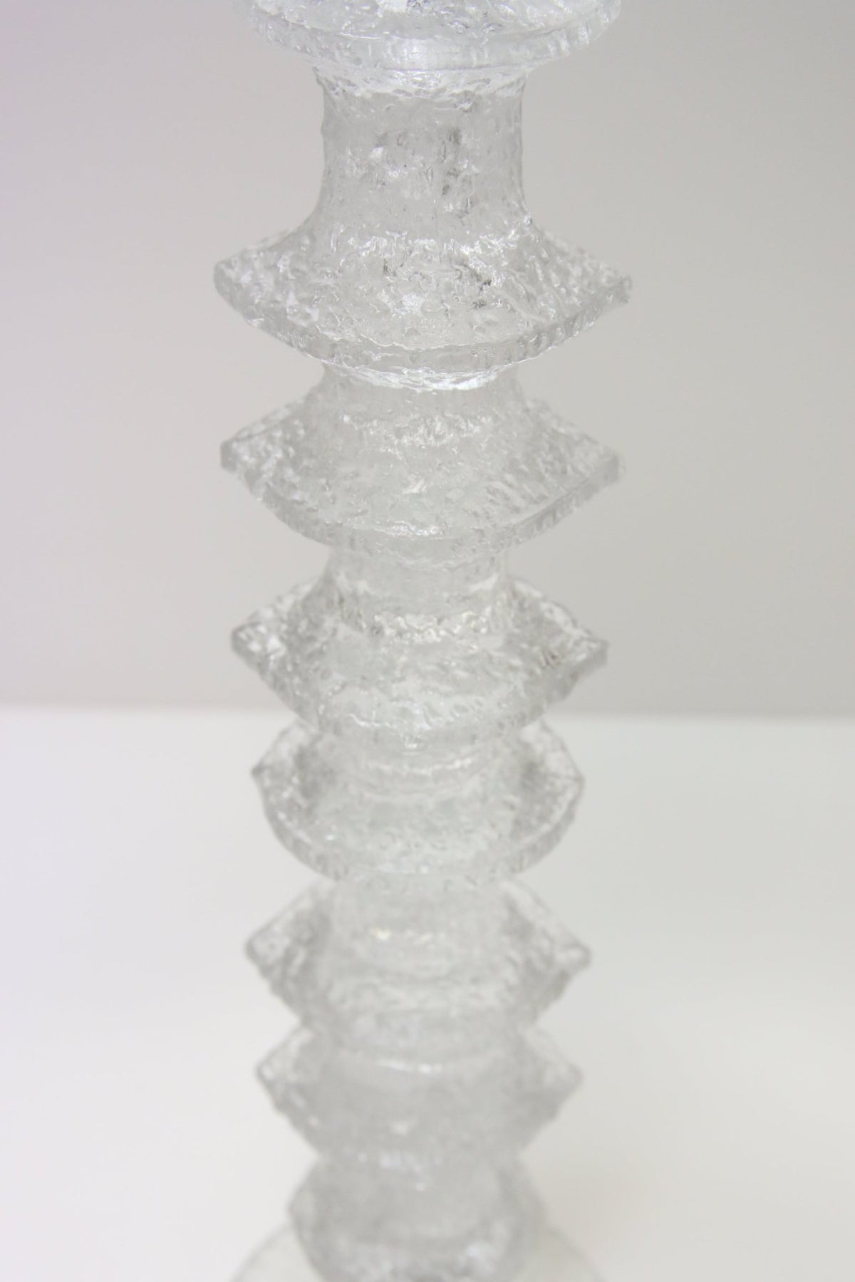 Iittala Festivo kynttilänjalka 8 - solmua, ei signeerattu - Asadon AarteetKynttilänjalat