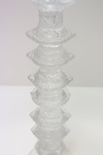 Iittala Festivo kynttilänjalka 8 - solmua, ei signeerattu - Asadon AarteetKynttilänjalat