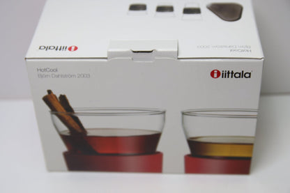Iittala Hotcool lasi Björn Dahlström - Asadon AarteetGlögilasit