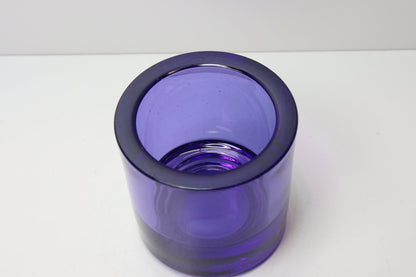 Iittala Iso lila Kivituikku Heikki Orvola - Asadon AarteetKynttilälyhdyt