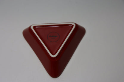 Iittala Punainen kolmiovati Kaj Franck - Asadon AarteetKulhot