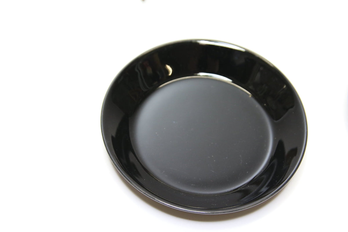 Iittala Teema musta lautanen - Asadon AarteetLautaset
