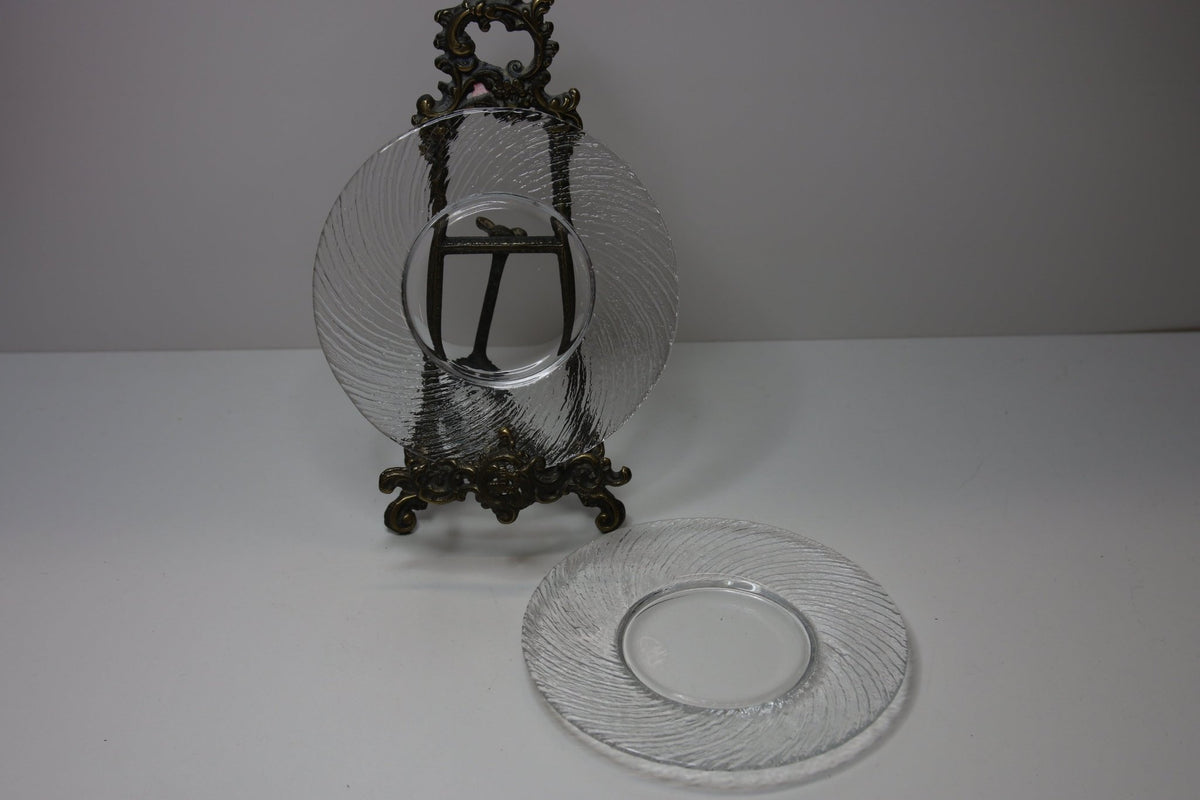 Iittala Tsaikka lasilautanen Timo Sarpaneva - Asadon AarteetLautaset