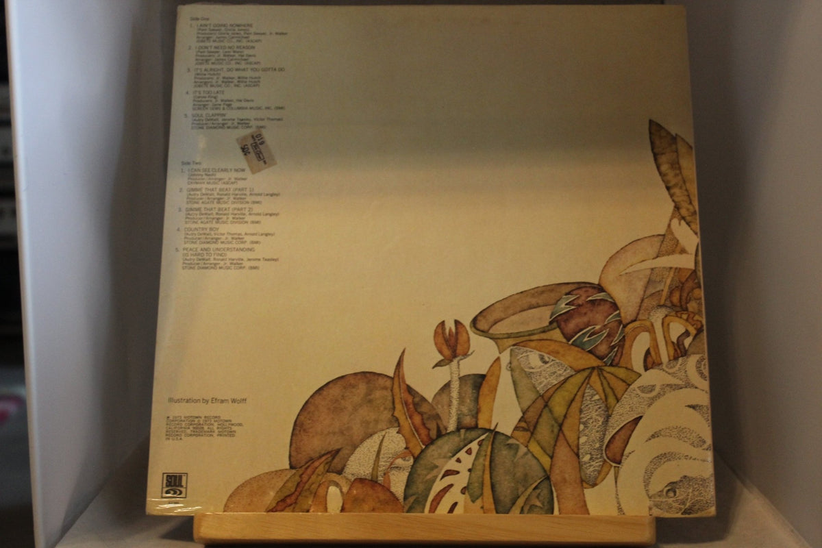 Jr Walker & The all stars peace & under standing is hard to find lp - levy - Asadon AarteetLp - levyt
