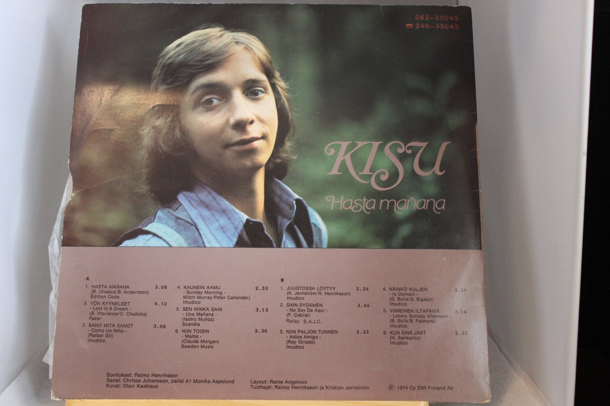 Kisu Hasta Manana lp - levy - Asadon AarteetLp - levyt